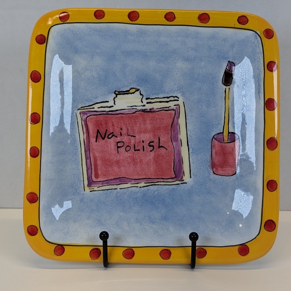 Ceramic Nail Polish Tray by Certified International - Picture 3 of 8